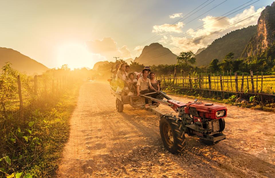 How to get Laos from Sai Gon, Vietnam
