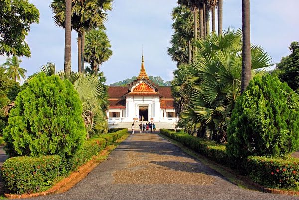 The view (entrance) of Royal Palace