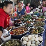 Food in the Morning Market