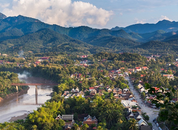 Luang Prabang, the most popular attraction in Laos