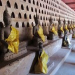 Thousand Buddhas in Wat Si Saket Pagoda