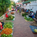 Morning Market in Luang Prabang, Laos