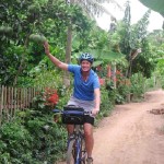Biking at Laos