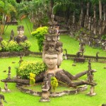 Buddha Park, one of the best places for what to see in Vientiane