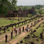 Temple ruins in Pakse