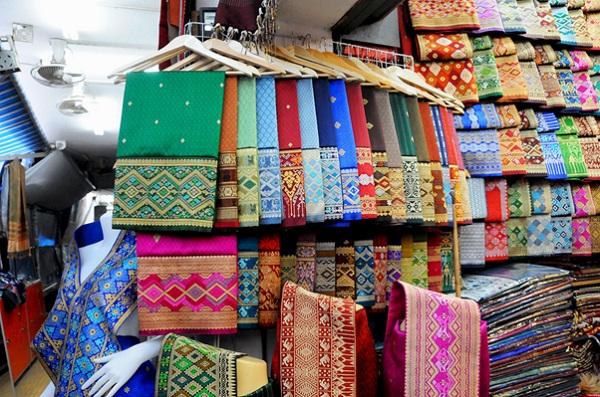 Talat Sao in Vientiane