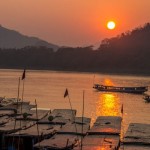 Sunset in Luang Prabang