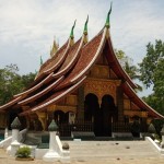 Unique architecture in Luang Prabang