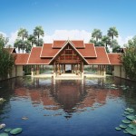 Refesh beauty of Luang Prabang during the wet season