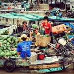 Phung Hiep float market