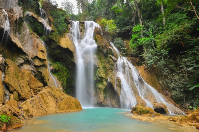 Kuang Si Waterfall in Luang Prabang