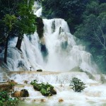 Kuang Si waterfall is an ideal destination in Laos