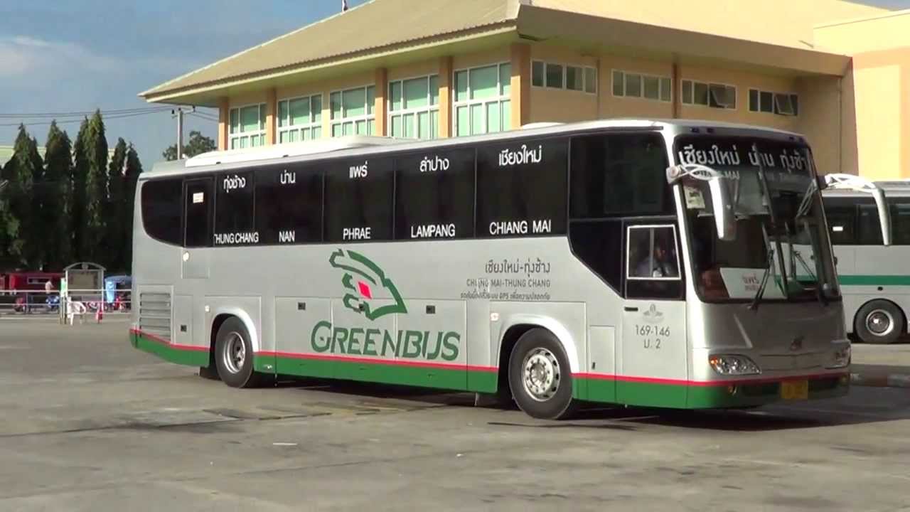 The Greenbus- The most popular bus from Huay Xai to Chiang Mai