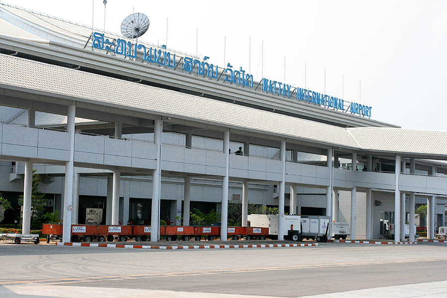 Wattay International Airport in Vientiane