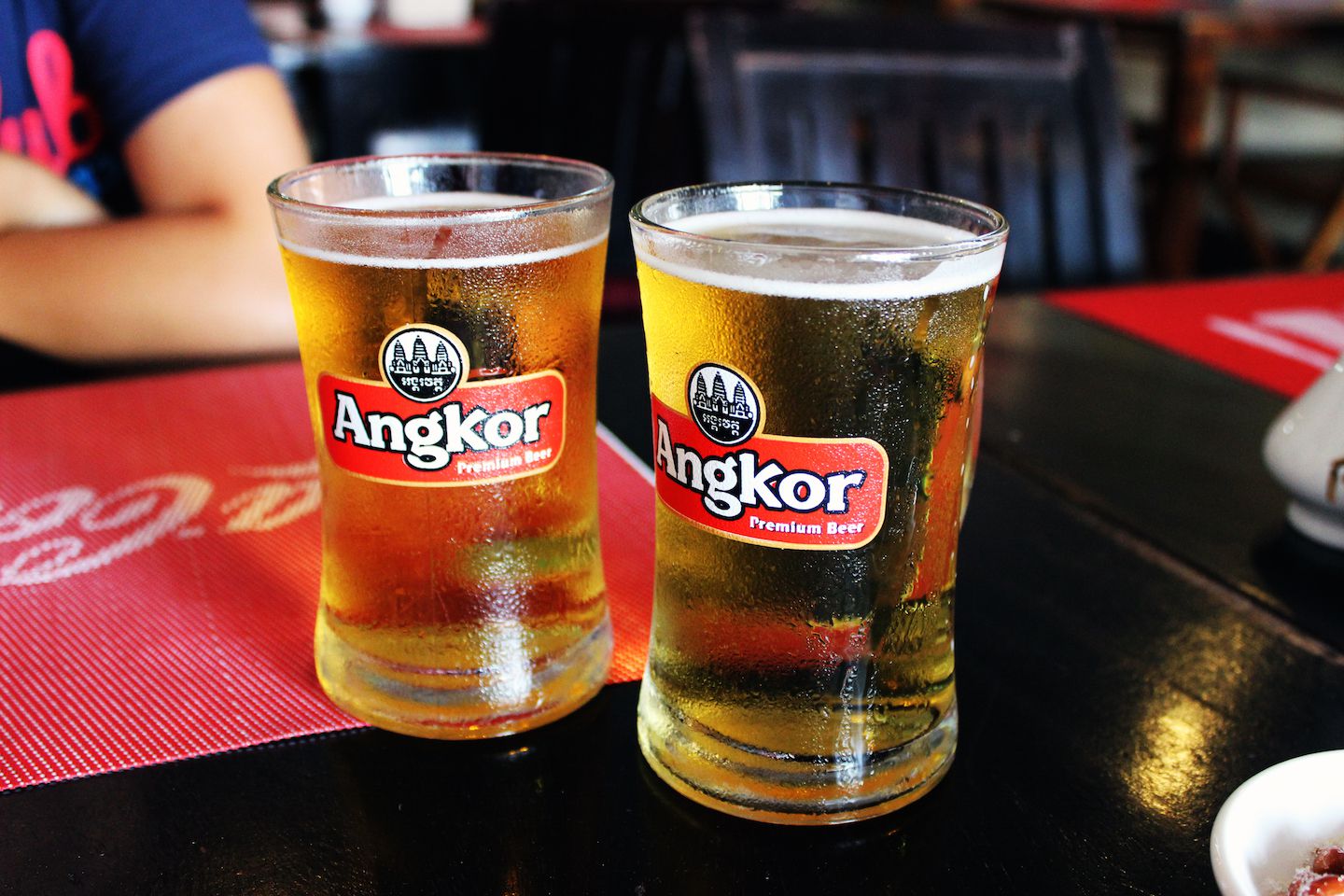 Angkor draft beer