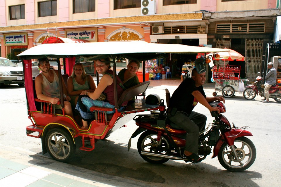 How to catch a Tuk Tuk in Luang Prabang