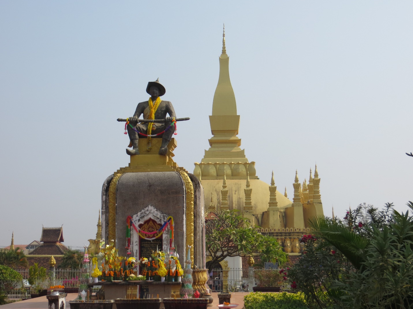 The Statue of the King Setthathirath