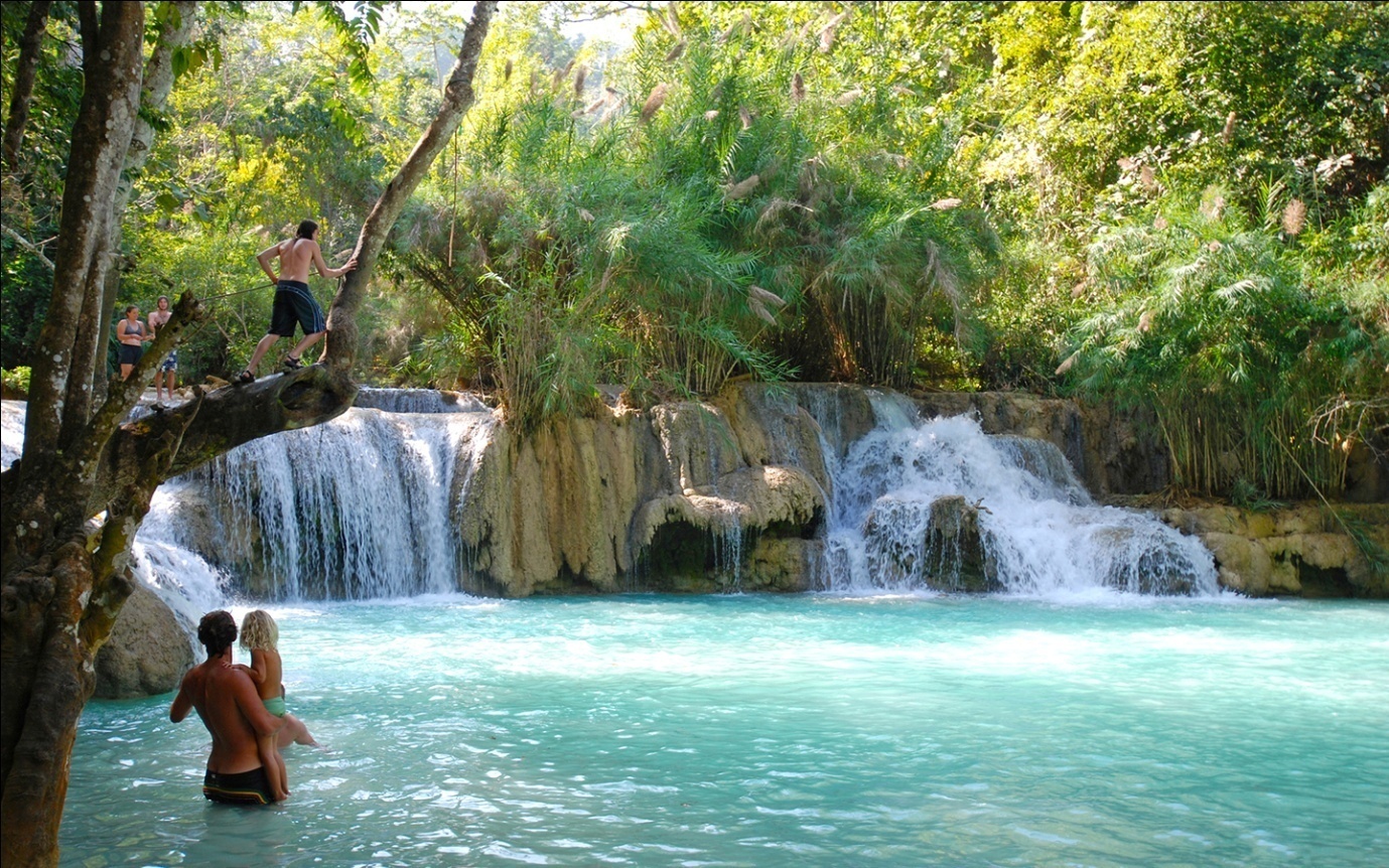 Kuang Si Waterfall