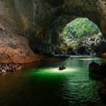 The entry of Thom Khoun Xe Cave