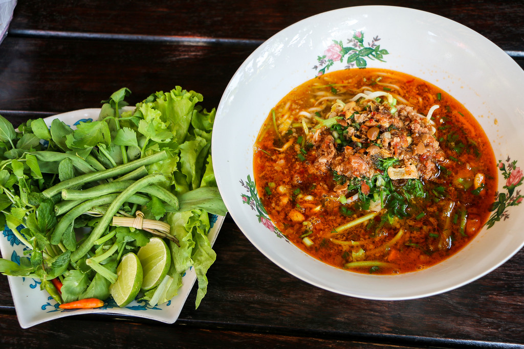 Khao soi - Luang Prabang-style rice noodle